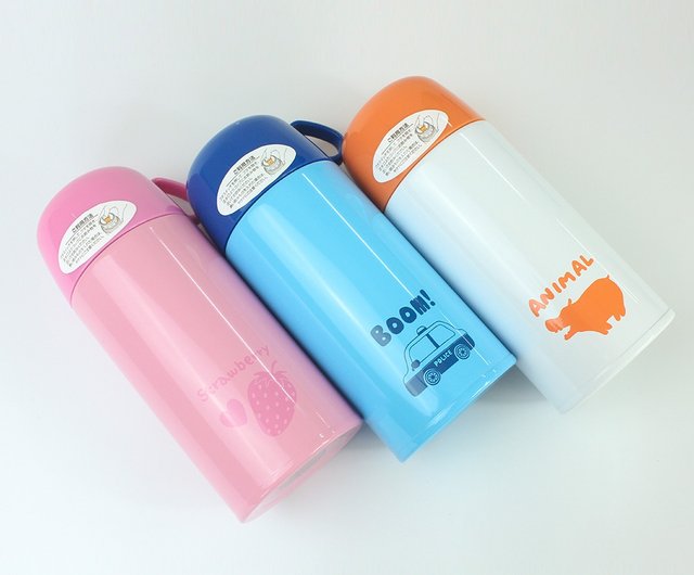 450ML Kids Thermal Water Bottle Mug Stainless Steel Thermoses