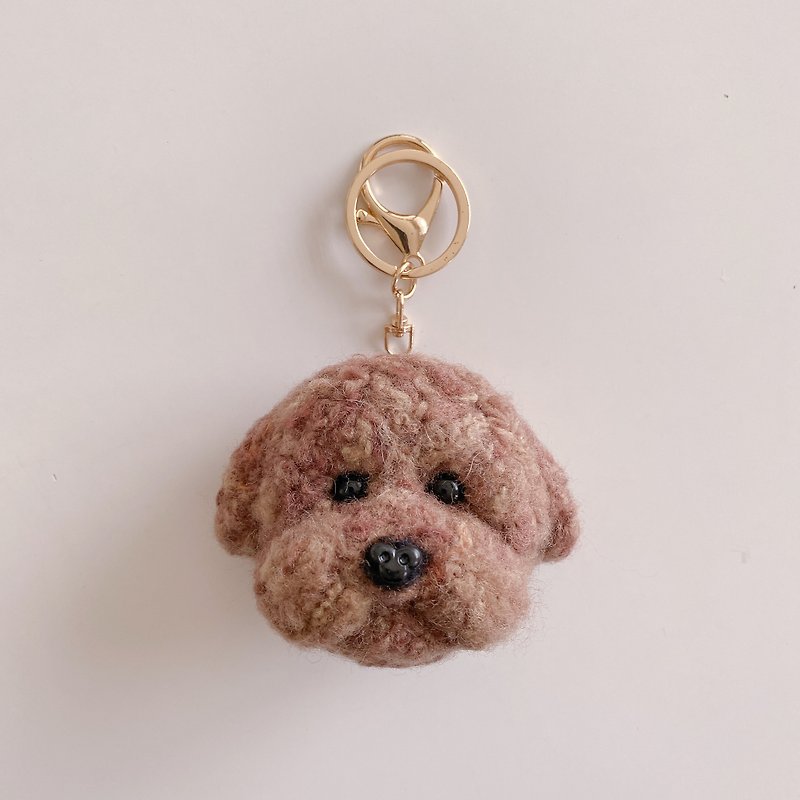 ขนแกะ หมอน - Custom-Pet head wool felt/poodle/key ring/pin