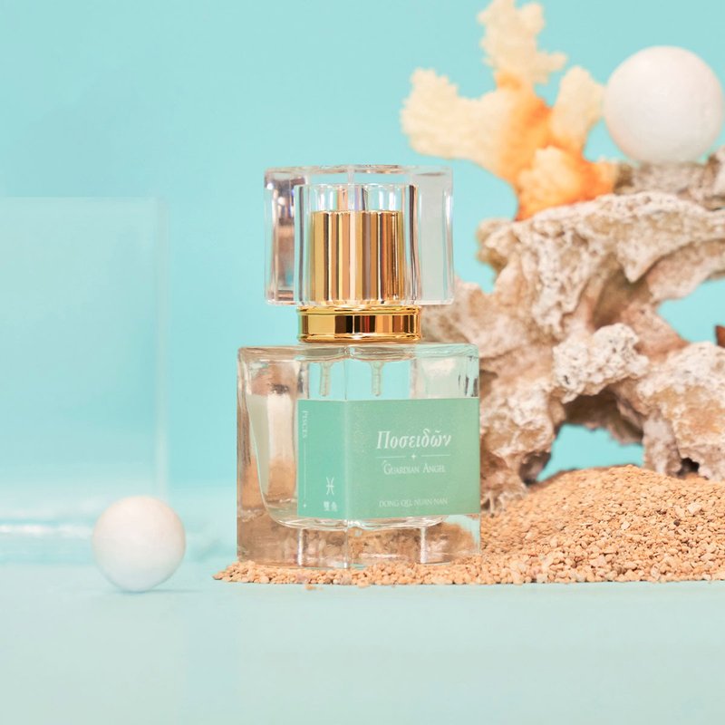 東區暖男 雙魚座清澈玫瑰香 花香調守護星座淡香水 30mL - 香水/香膏 - 玻璃 