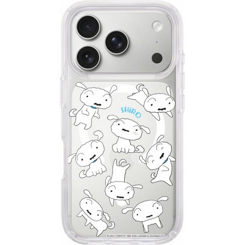蠟筆小新 小白 iPhone17 Pro Max / Air 透明/磁吸磁換式手機殻 - 手機殼/手機套 - 塑膠 多色