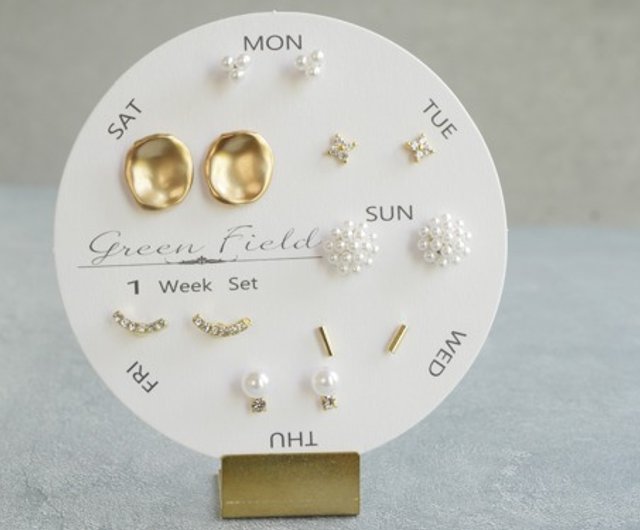 金属ピアス7点 Lea_lea様 金属ピアス7点 ヘアクリップ2点 金属アレ