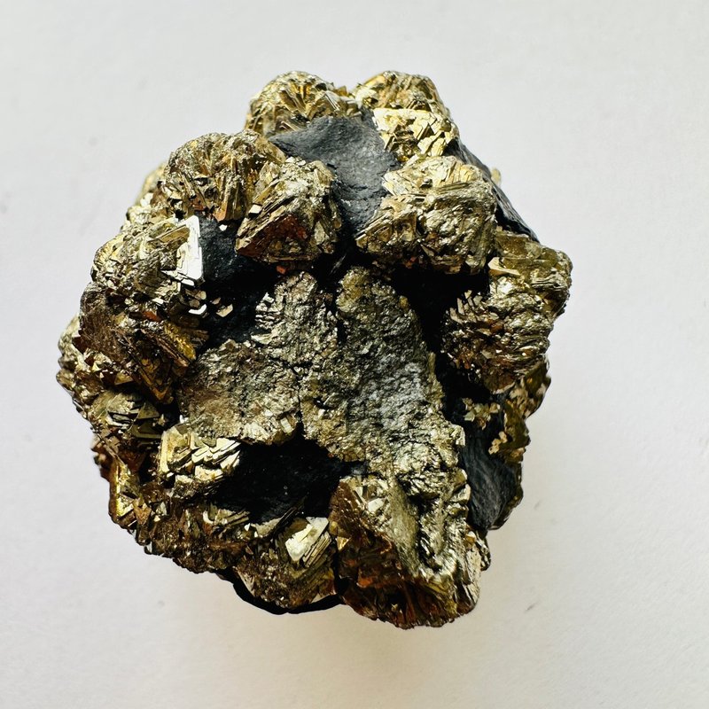 Pyrite Silver 18 Raw Stone Mineral Standard Crystal Stability Lucky Wealth Accumulation Sands Fool's Gold - Items for Display - Other Materials Gold