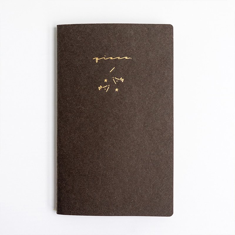 Piece│Kraft Paper Notebook Coffee - สมุดบันทึก/สมุดปฏิทิน - กระดาษ สีนำ้ตาล