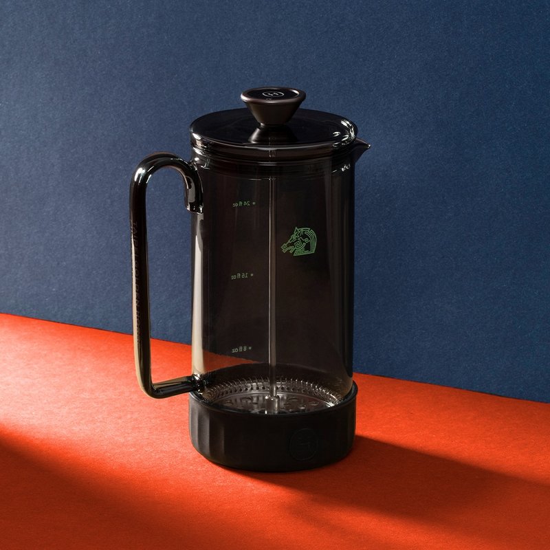 【The 60th Golden Horse Awards】Black French Press - Ink Black 32 oz - Coffee Pots & Accessories - Glass Black