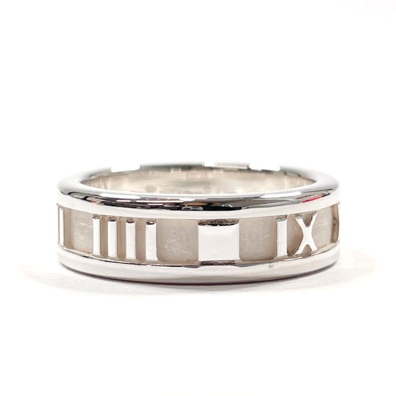 【日本直送 中古美品】13号 ティファニー TIFFANY&Co. リング・指輪 アトラス シルバー925 - 戒指 - 純銀 銀色