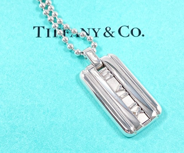 美品 ティファニー TIFFANY&CO. アトラス ボールチェーン ネックレス 日本直送 中古美品】ティファニー TIFFANY&Co. ネックレス