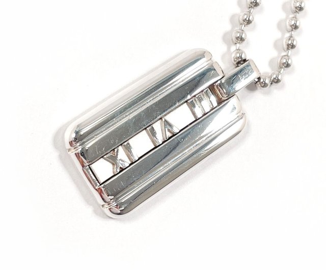 日本直送中古美品】ティファニーTIFFANY&Co. ネックレスアトラス