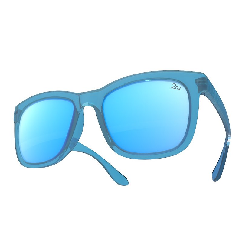2NU  - ファンシー2サングラス - アルゼンチン - 眼鏡・フレーム - プラスチック ブルー