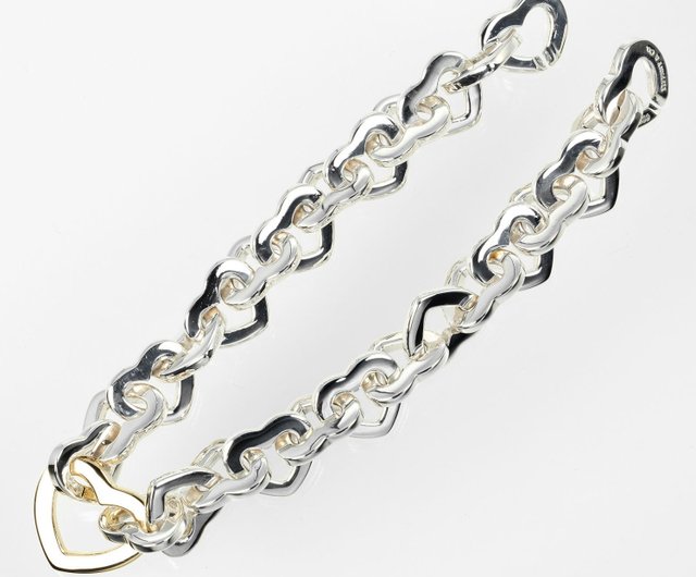 日本直送】ティファニー TIFFANY&Co. ハートリンク ブレスレット 約