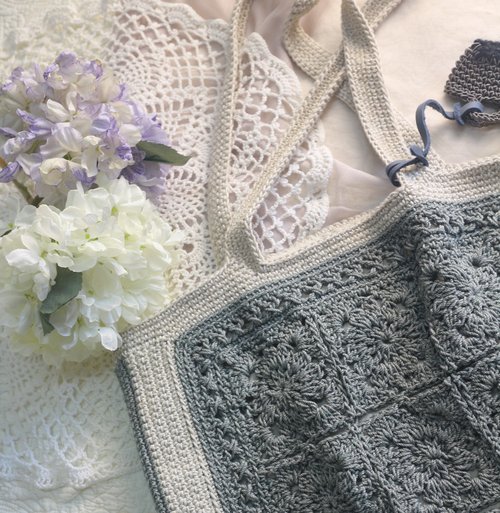 Espressowithyou 【限量現貨】Handmade手工編織亞麻棉繩編織袋/肩揹包/通勤包