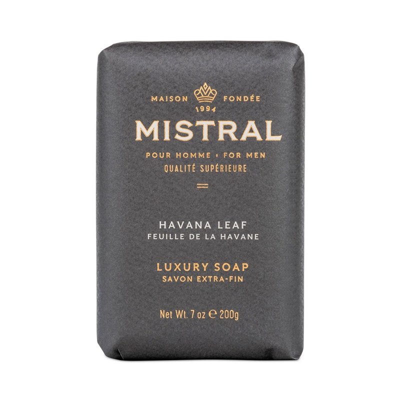 Mistral 哈瓦那雪茄 紳士香水皂/沐浴香皂肥皂/沐浴皂/香氛皂 - 肥皂/手工皂 - 其他材質 