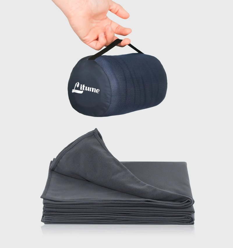 Litume 意都美 E651 刷毛旅行毛毯 - 棉被/毛毯 - 聚酯纖維 