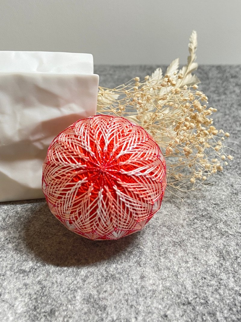 Temari - Charms - Thread Red