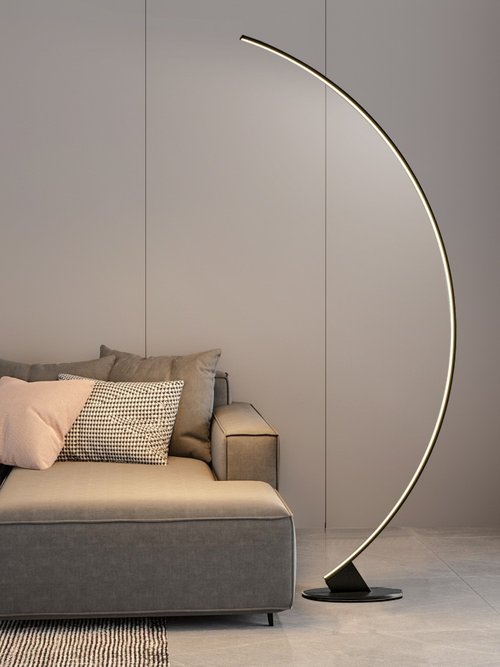 Decor lighting迪克力 彎月立燈 可調整亮度