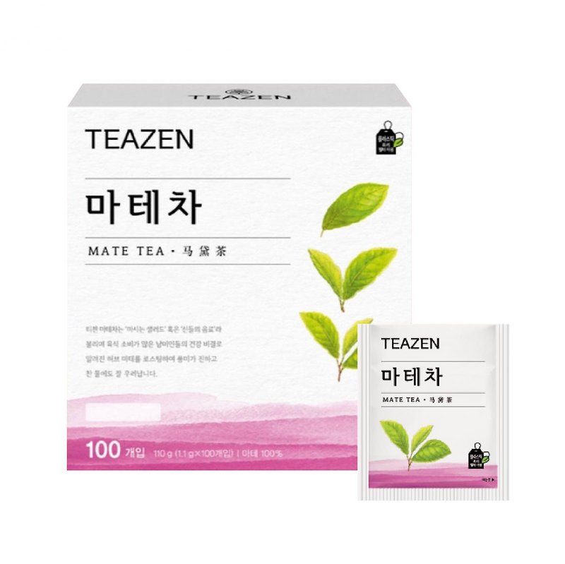 TEAZEN Mate Tea | Clean Blood Vessels | Strengthen Immunity | Improves Skin - Health Foods - Other Materials 