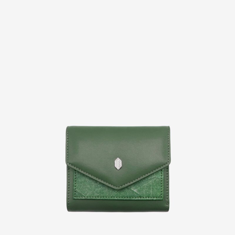 Milly Compact Wallet - Forest - Wallets - Plants & Flowers Green