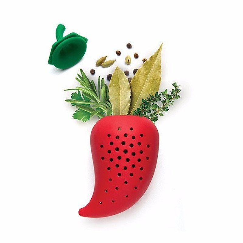 Ototo pepper spice modeling filter - Cookware - Silicone Red