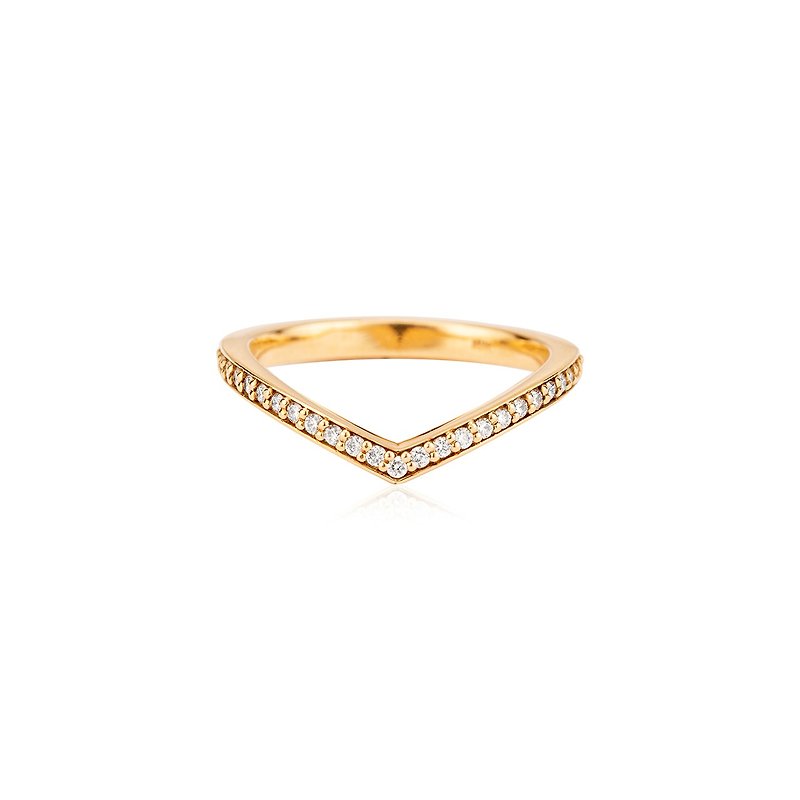 Arte Vitta Beekeeper 甜蜜 鑽石黃金戒指 - 戒指 - 貴金屬 黃色