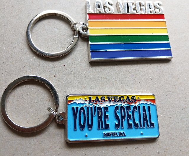 Las Vegas Welcome Sign Keychain