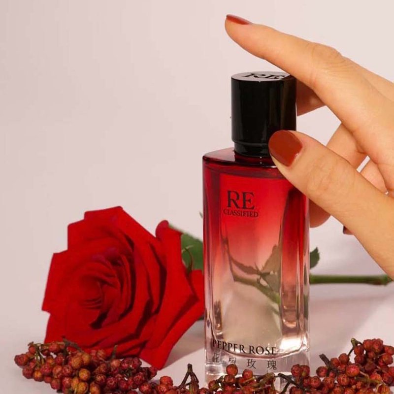 【RE調香室】花椒玫瑰系列淡香精15ml 木質 花香 男女 - 香水/香膏 - 玻璃 