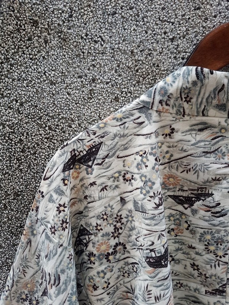 小龜葛葛 - 日本 鄉間小房子 手工縫製 羽織和服外套 - 女大衣/外套 - 棉．麻 