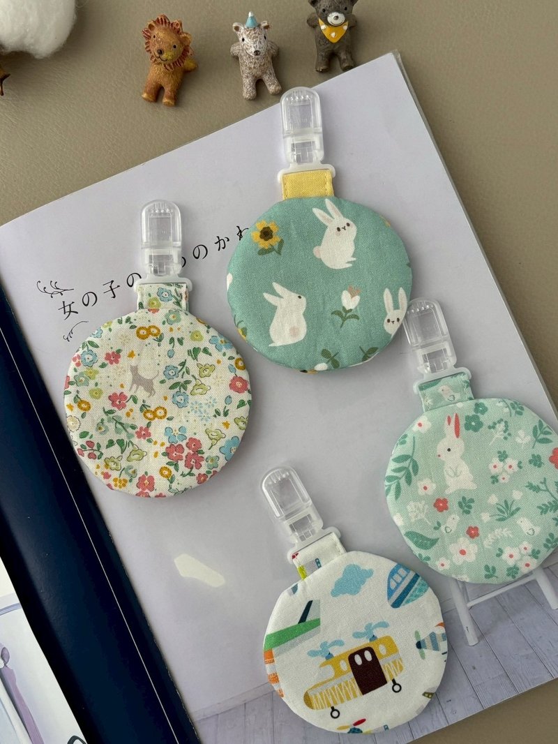 圓形平安福袋  新生兒禮 口水巾 寶寶禮 - 圍兜/口水巾 - 棉．麻 綠色