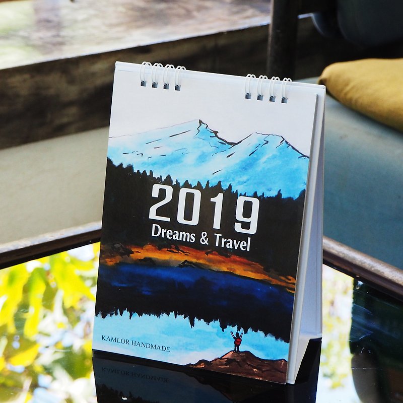 2019 DREAMS & TRAVEL - Calendars - Paper White