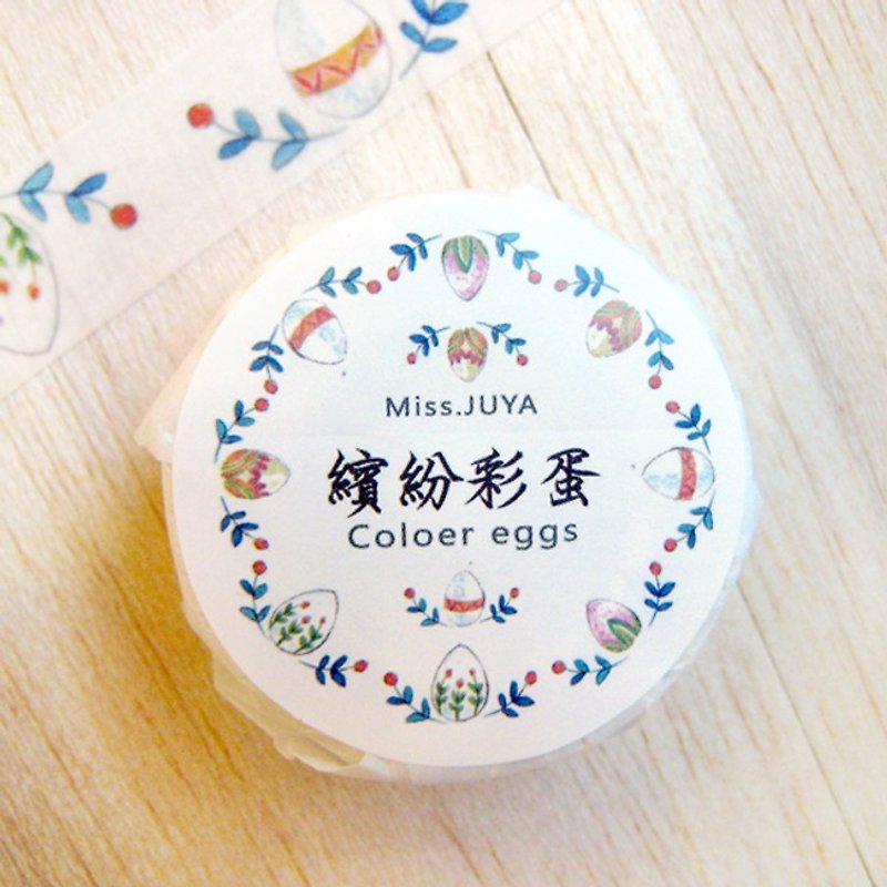 "Fun Egg" paper tape - มาสกิ้งเทป - กระดาษ หลากหลายสี