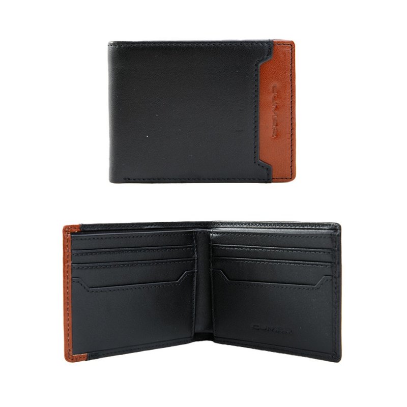 CUMAR SHEEP RFID short wallet - Wallets - Genuine Leather Multicolor