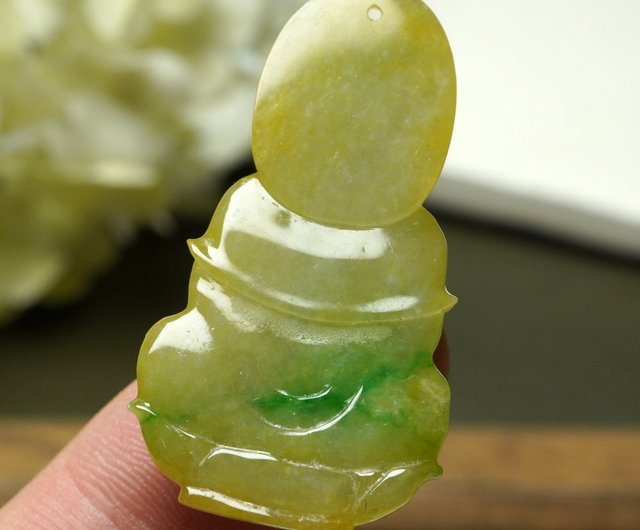 氷三色翡翠観音菩薩 | 天然ビルマ翡翠 翡翠 ギフト | - ショップ