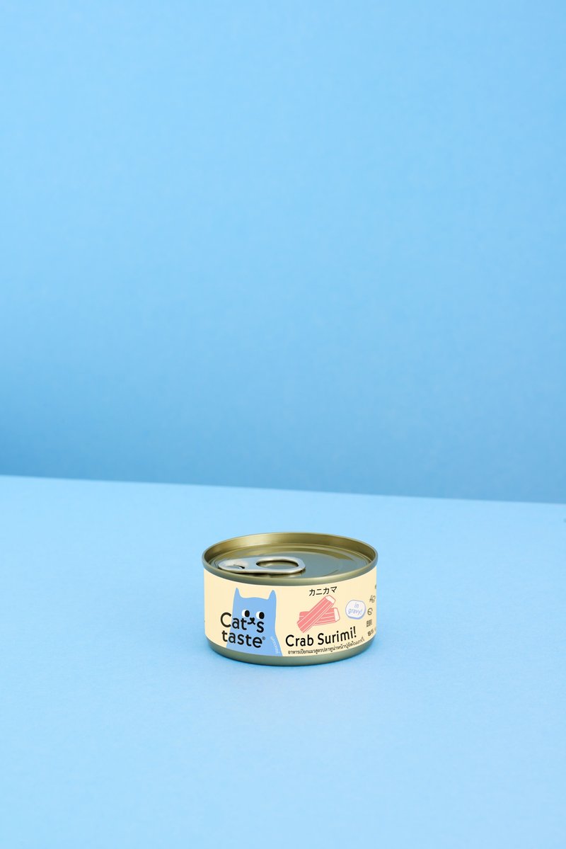 Cat's Taste 吞拿魚蟹肉棒肉汁貓罐 - 貓罐頭/鮮食 - 新鮮食材 