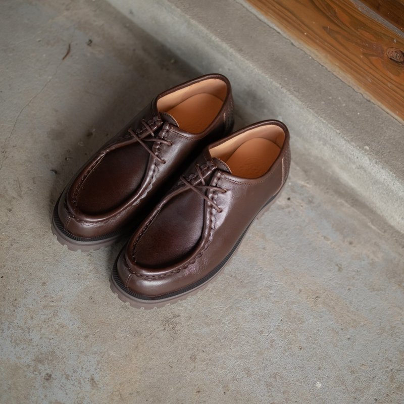 Classic kangaroo shoes_ coffee men's shoes women's shoes large size - Men's Leather Shoes - Genuine Leather Brown