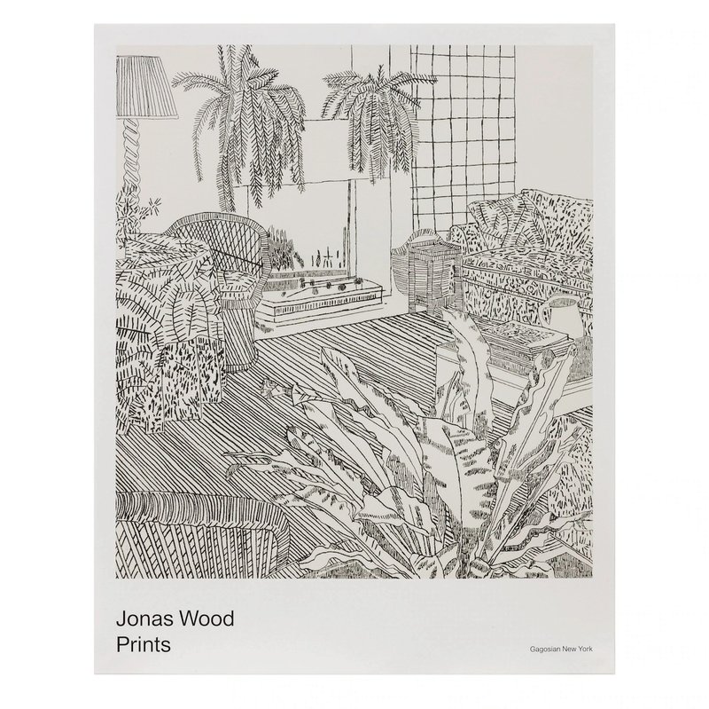 【原版海報】JONAS WOOD喬納斯.伍德 .. 8 Etchings - 海報/掛畫/掛布 - 紙 