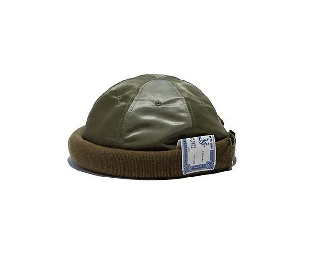 H.W.Dog&Co.MA-1 Roll Cap飛行尼龍水手帽(兩色) - 設計館Goodforit