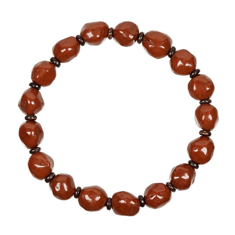 【正佳珠寶】龍宮舍利 頂級泰國龍宮血舍利 9x10mm 血舍利手珠 - 手鍊/手環 - 半寶石 多色