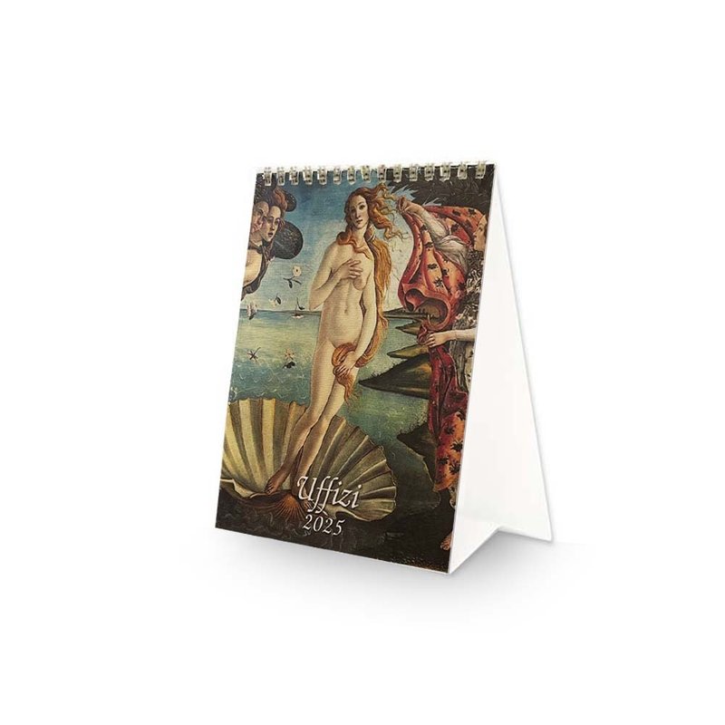 Italian IFI 2025 Almanac/Desk Calendar World Famous Paintings (Please message before placing order) - Calendars - Paper Multicolor