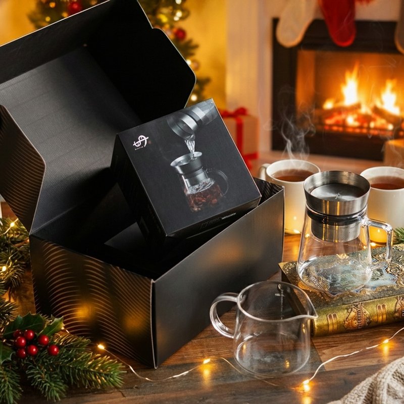 Driver 冬日茶韻聖誕禮盒組 - 茶壺/茶杯/茶具 - 玻璃 