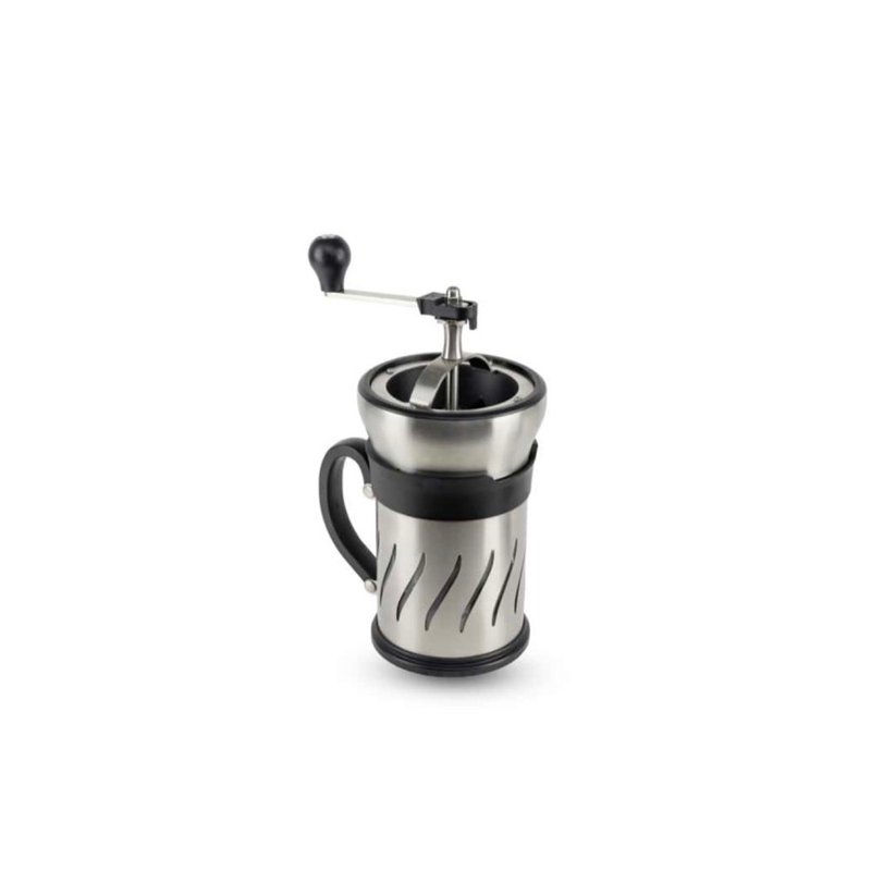 Peugeot French Press 2-in-1 coffee mill&press - เครื่องทำกาแฟ - โลหะ สีเงิน