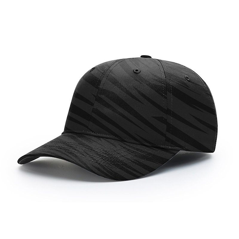 Piece Richardson-Streaked Camoflage Caps ::Black:: - Hats & Caps - Polyester Black