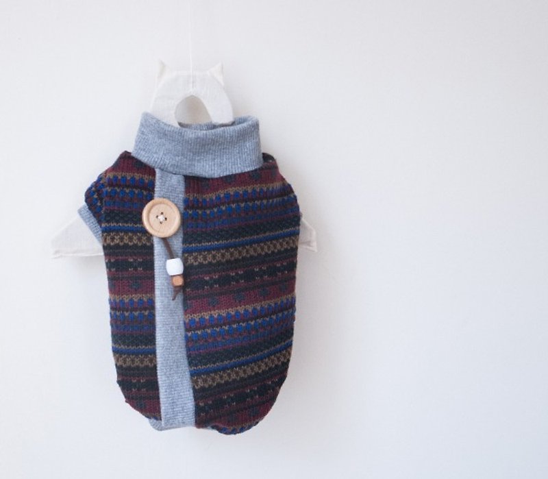 [Winter visitors] For Dear's nice warm knit sweater for kids-cat and dog clothes- - ชุดสัตว์เลี้ยง - ผ้าฝ้าย/ผ้าลินิน 