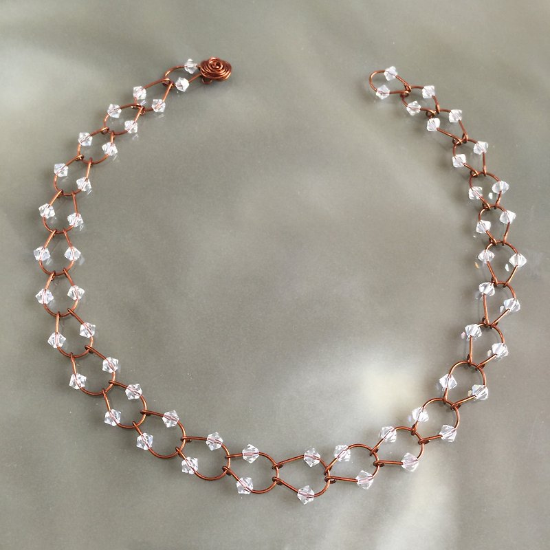 Pabel bright retro necklace - สร้อยคอ - โลหะ ขาว