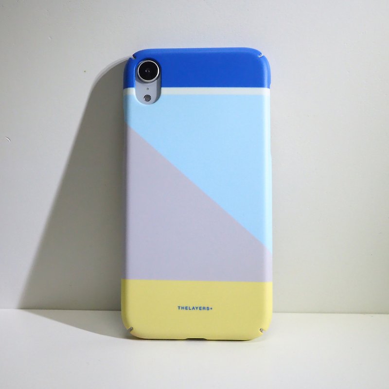 GRAPHIC PRINT -LIGHT BLUE BANANA Phone Case - เคส/ซองมือถือ - พลาสติก สีน้ำเงิน