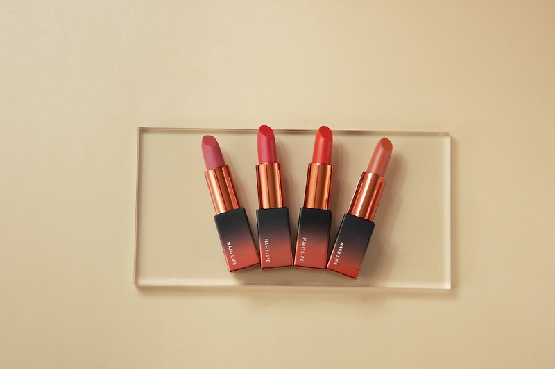 Nafu Life│Asta-S Radiant Lipstick│Lip Gloss Simultaneous Care - Lip Care - Other Materials Red