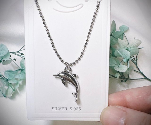 イルカネックレス（アロマネックレス）K18
