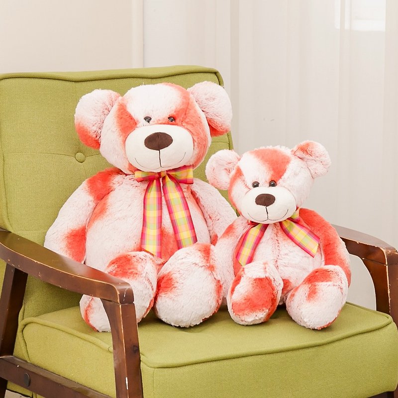 CANDY BEAR 18-inch papaya milk bear - Stuffed Dolls & Figurines - Polyester Orange