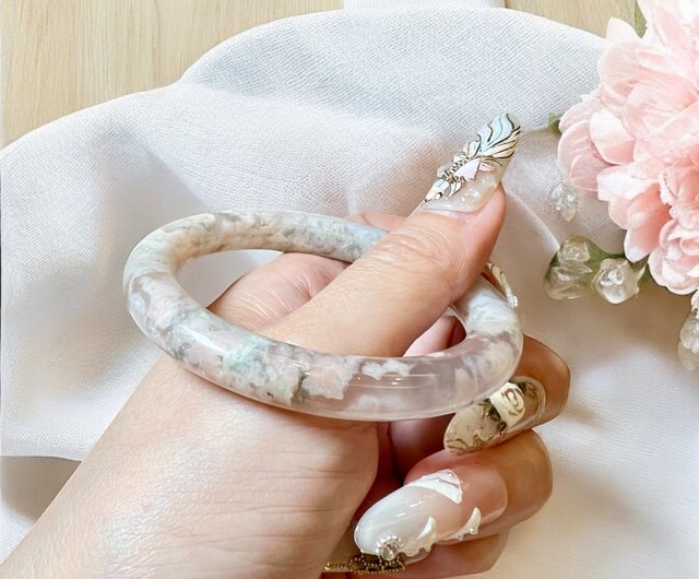 桜瑪瑙】桜瑪瑙ブレスレット 蝶パーツ 蝶ブレスレット 天然石