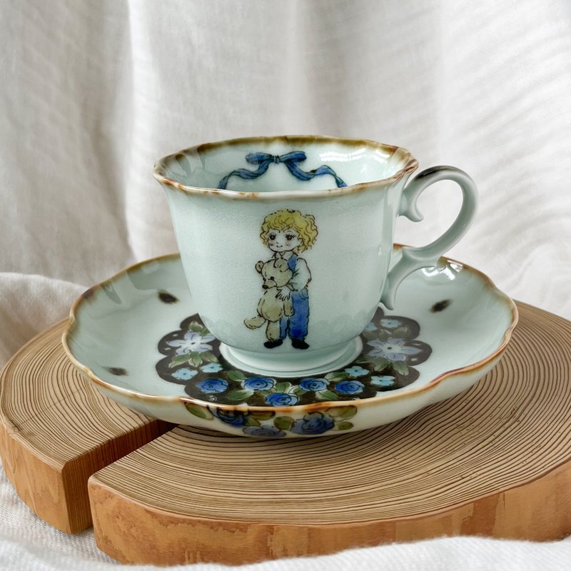 カップとソーサー - 茶壺/茶杯/茶具 - 瓷 白色