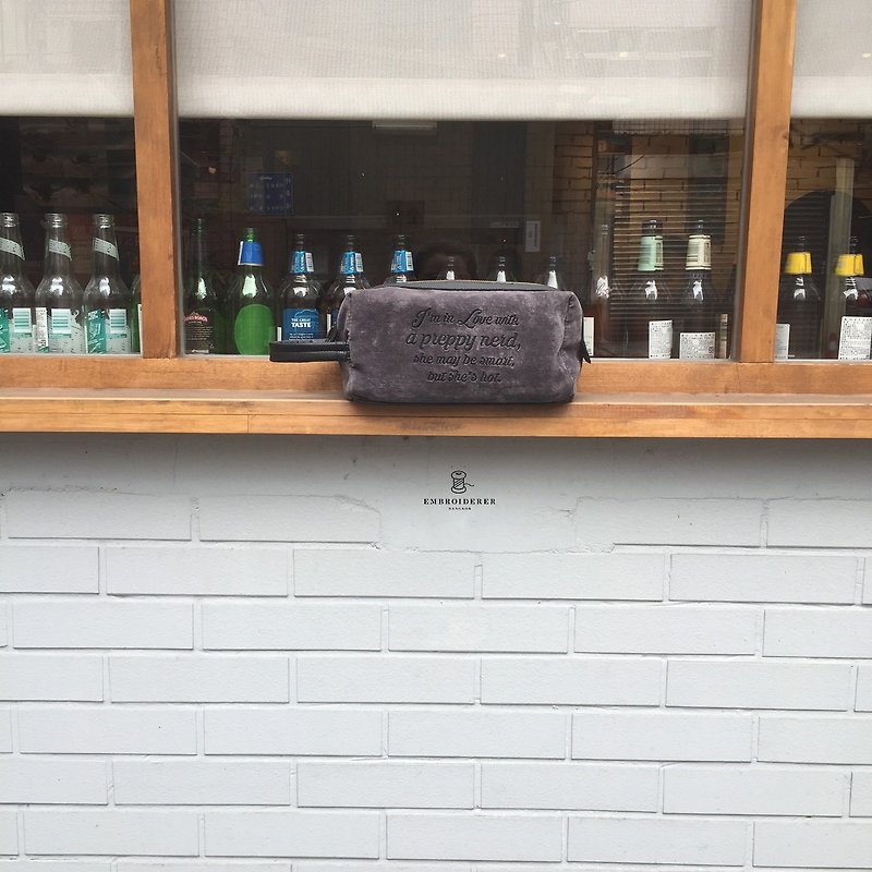 Preppy Grey Box - Briefcases & Doctor Bags - Cotton & Hemp Gray