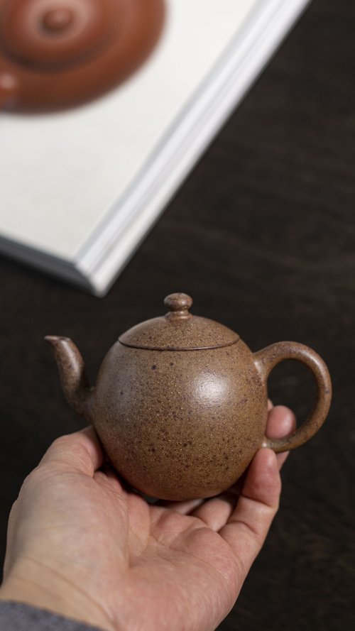 壺師傅 送禮紫砂壺茶壺老款龍蛋 特高溫 140cc 造型正宗 曲線流暢 高溫老