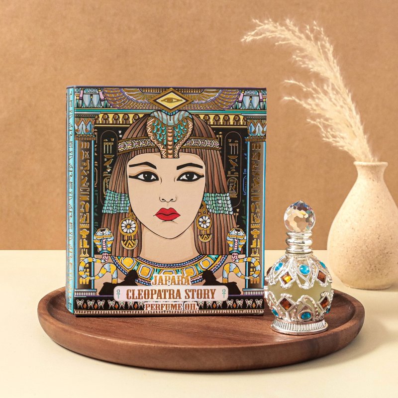 Cleopatra | 8ml Perfume Essence, Egyptian Fragrance, Essential Oil, Alcohol-Free - น้ำหอม - วัสดุอื่นๆ หลากหลายสี